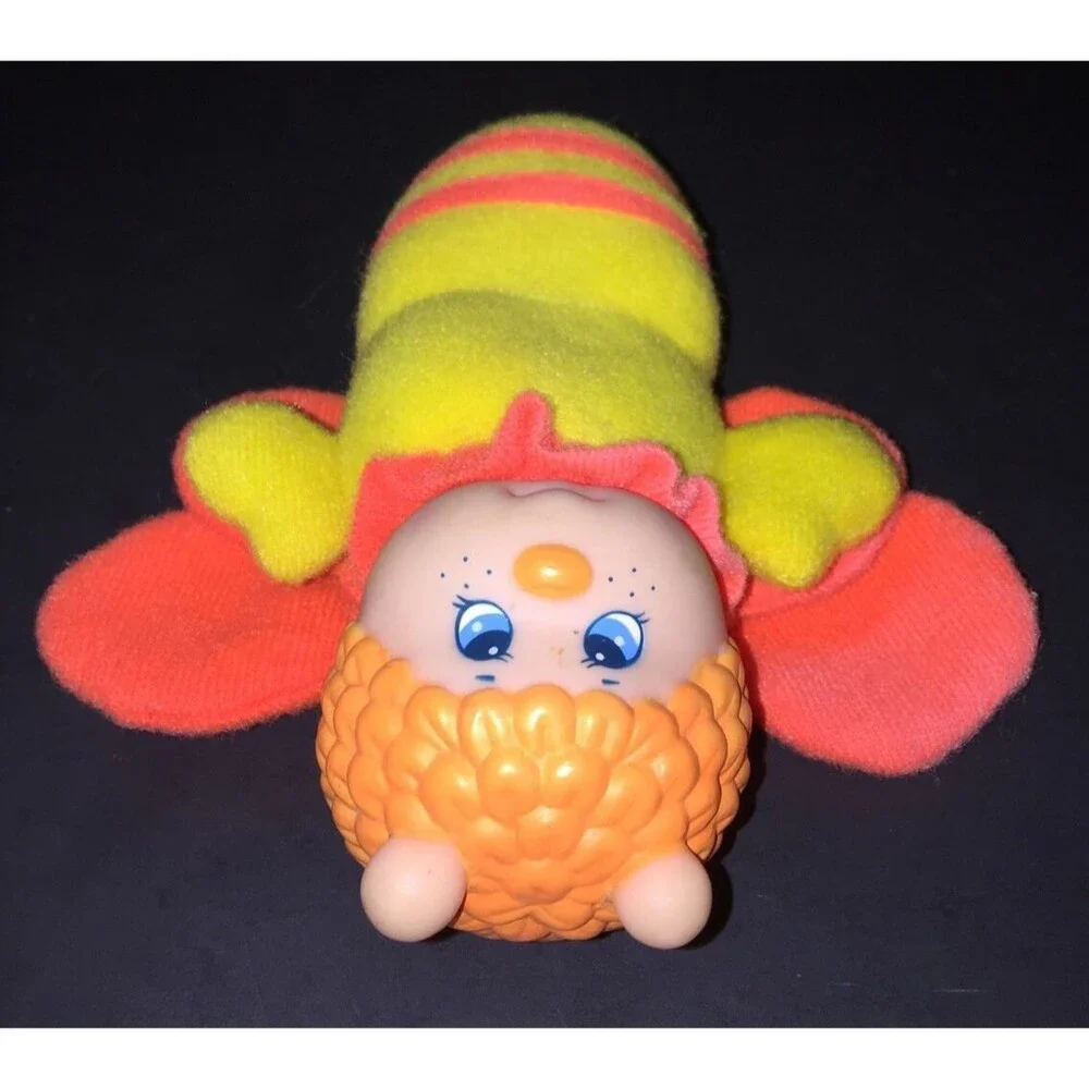 Vintage 1991 SOMA Glo Friend Bumble Bee Bug Butterfly Glow Toy 6.5
